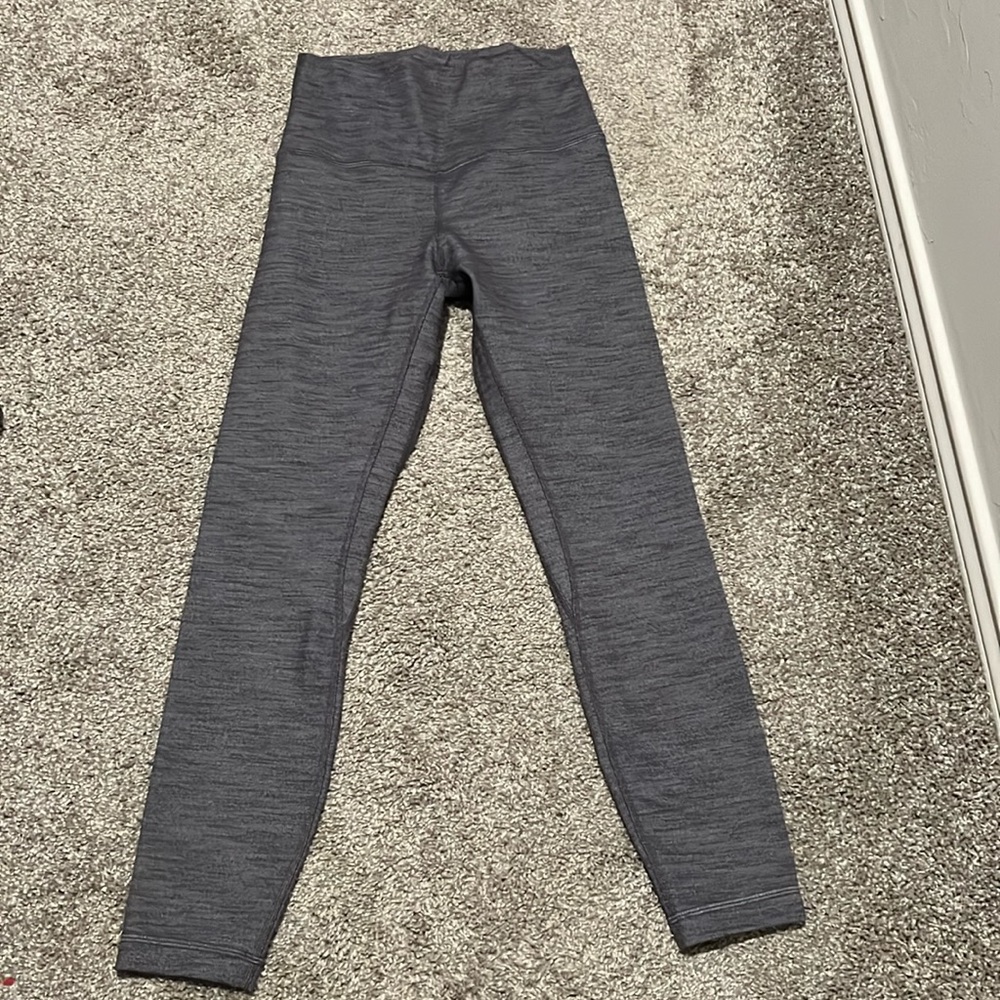 Grey Lululemon leggings size 6